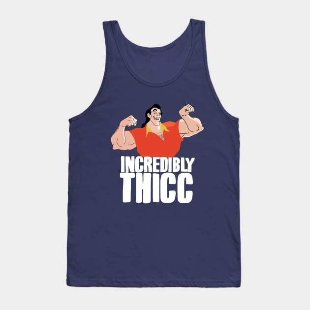 Incredibly Thicc Tank Top by Whitelaw Comics